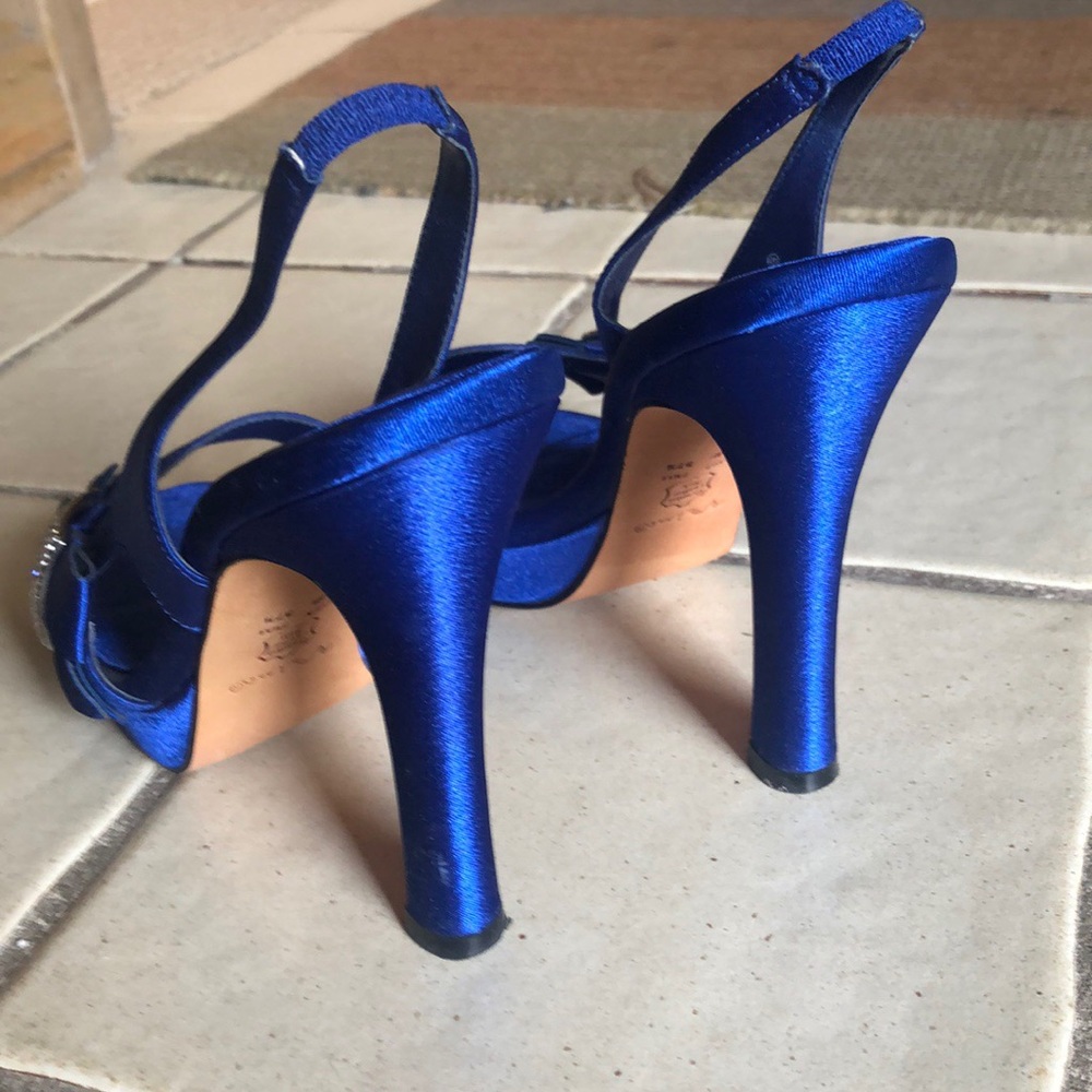 Nina royal blue heels